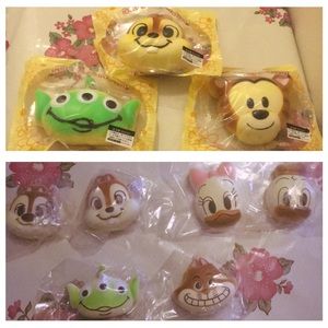 Disney Bun Squishy Set